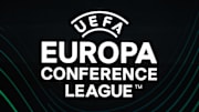 A view of the official logo UEFA Europa Conference League...