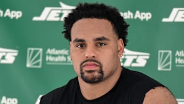 NY Jets right guard Alijah Vera-Tucker