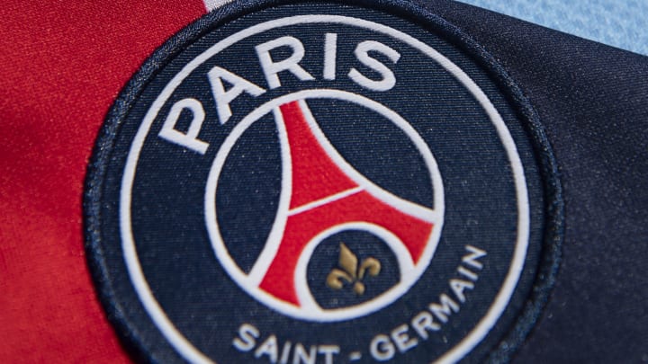 The Club Badges of Paris Saint-Germain and Manchester City