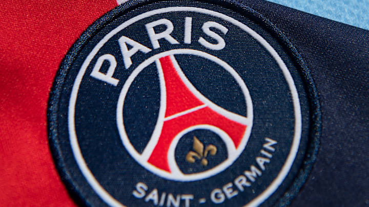 The Club Badges of Paris Saint-Germain and Manchester City