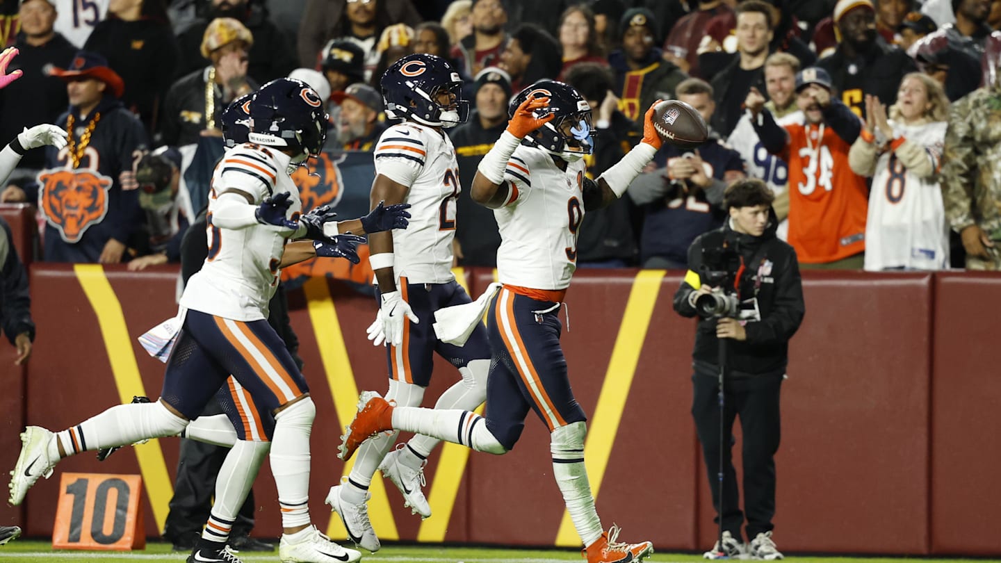 Backup kicker perfect as Bears jump to early lead over Commanders in Washington