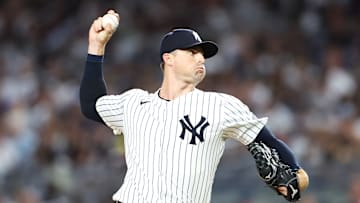 The Mets are reportedly trying to turn newly signed pitcher Clay Holmes (above) from a reliever to a starting pitcher.