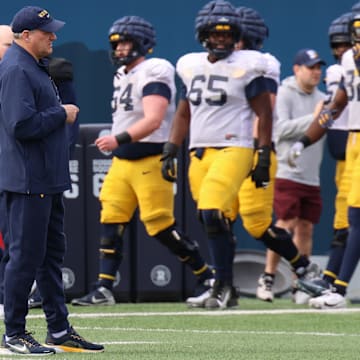 West Virginia University head coach Rich Rodriguez
