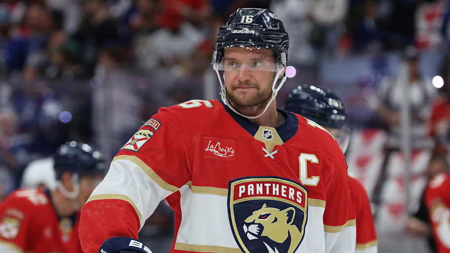 Florida Panthers center Aleksander Barkov | Kim Klement Neitzel-Imagn Images