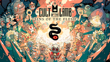 Cult of the Lamb - Sins of the Flesh key art. Image courtesy Devolver Digital