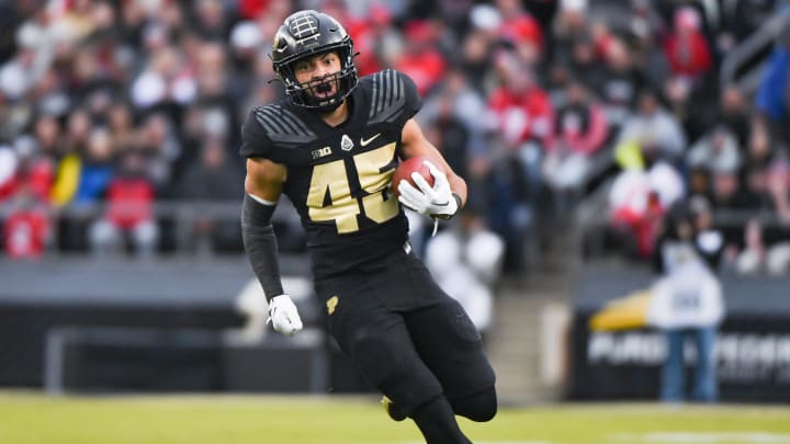 Purdue Boilermakers running back Devin Mockobee 