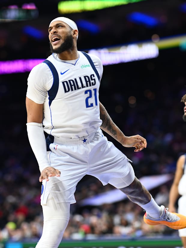 Dallas Mavericks forward Daniel Gafford