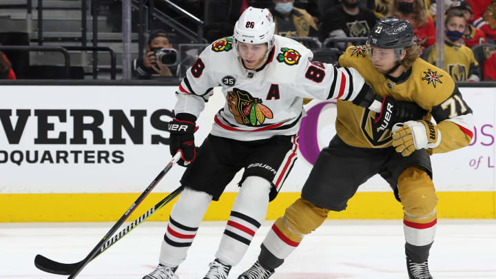 Chicago Blackhawks v Vegas Golden Knights