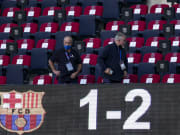 Barcelona-Real Madris randevusundan skor gösterimi
