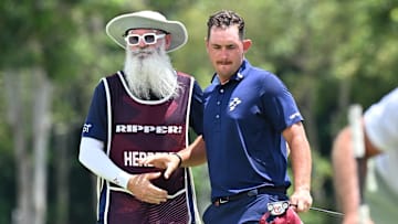 Lucas Herbert used a second-hand putter to race out to an early lead at the International Series Japan. 