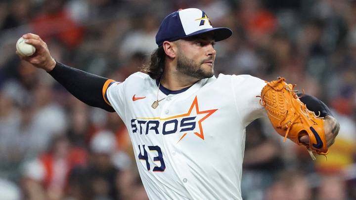 Houston Astros starting pitcher Lance McCullers Jr. (43) 