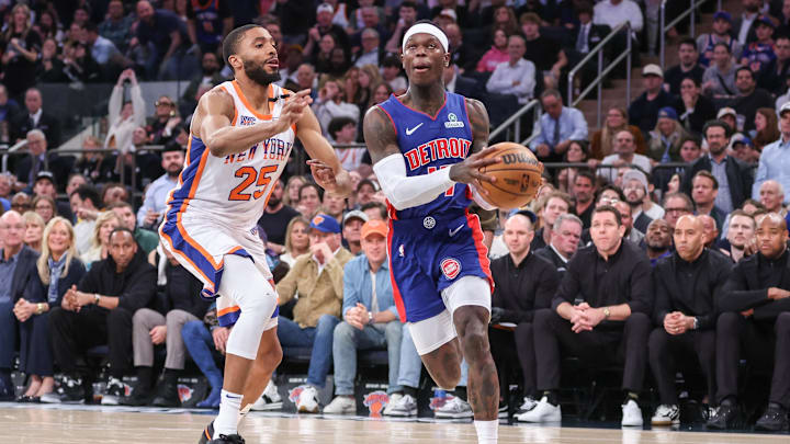 The Pistons are two-point favorites in Game 6. 