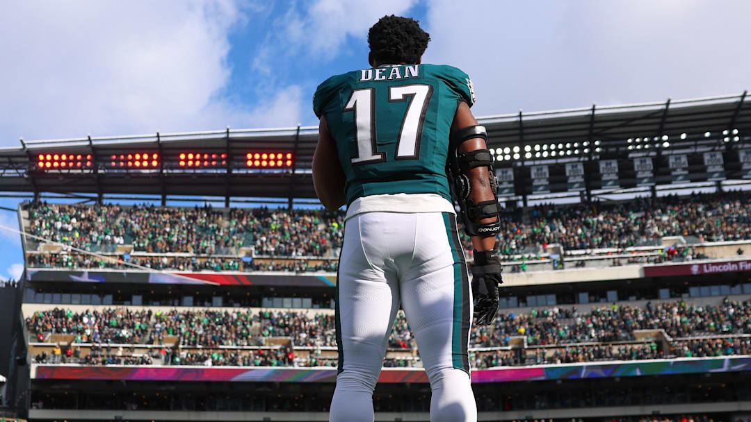 The Philadelphia Eagles won't have Jihaad Campbell in a bigger role with his recent shoulder injury