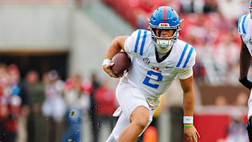 Jaxson Dart QB Ole Miss Rebels