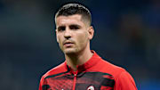 Morata se machucou em treino do Milan