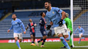 Riyad Mahrez cogita mudar o tom para deixar o Manchester City no ano que vem. 