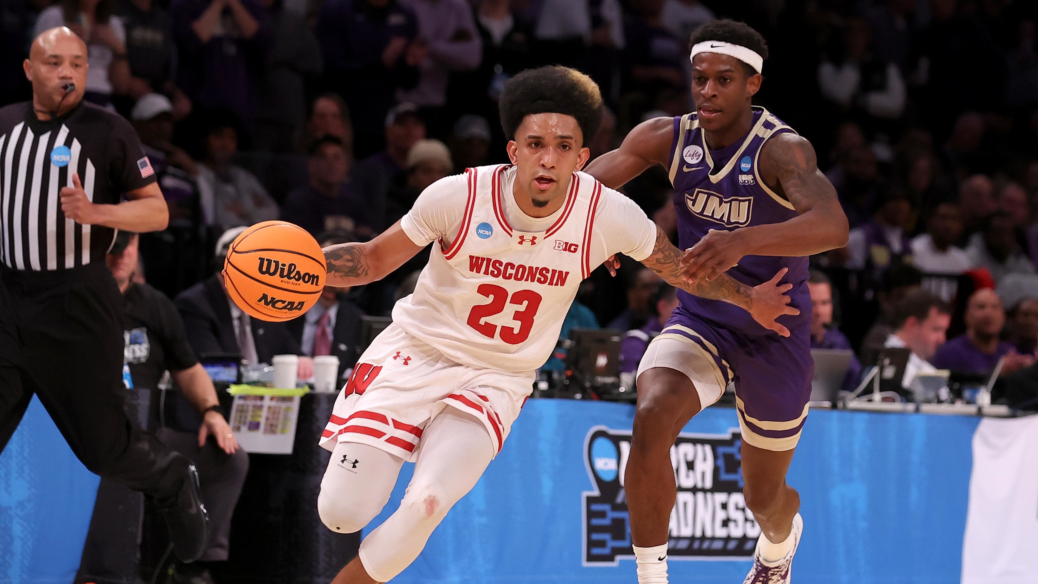 Former Wisconsin G Chucky Hepburn Will Transfer to Louisville, per Report