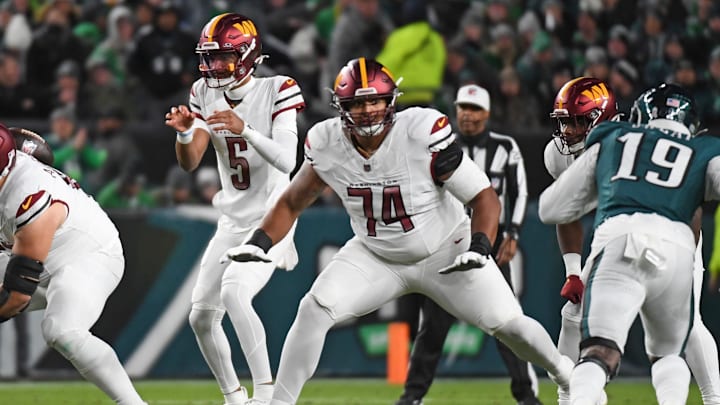 The Commanders are 6-point underdogs to the Eagles in the NFC Championship.