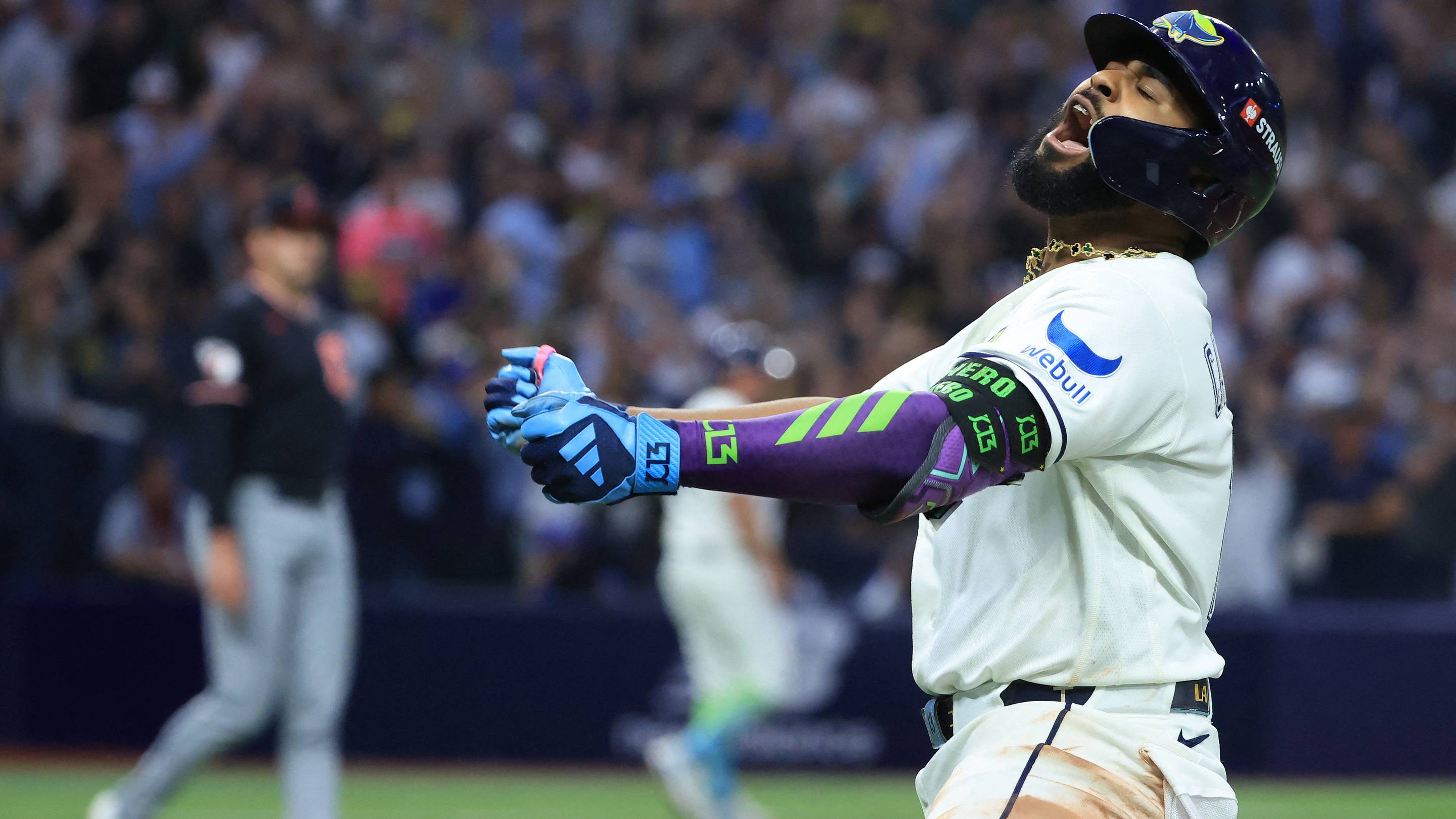 Rays Stars Lead Team to World Series Berth Beating Guardians in Game 6
