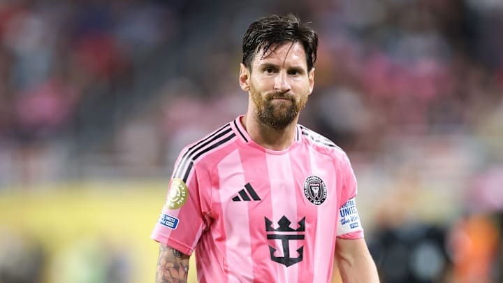 Lionel Messi n'a pas encore marqué dans la compétition. Lionel Messi n'a pas encore marqué dans la compétition.