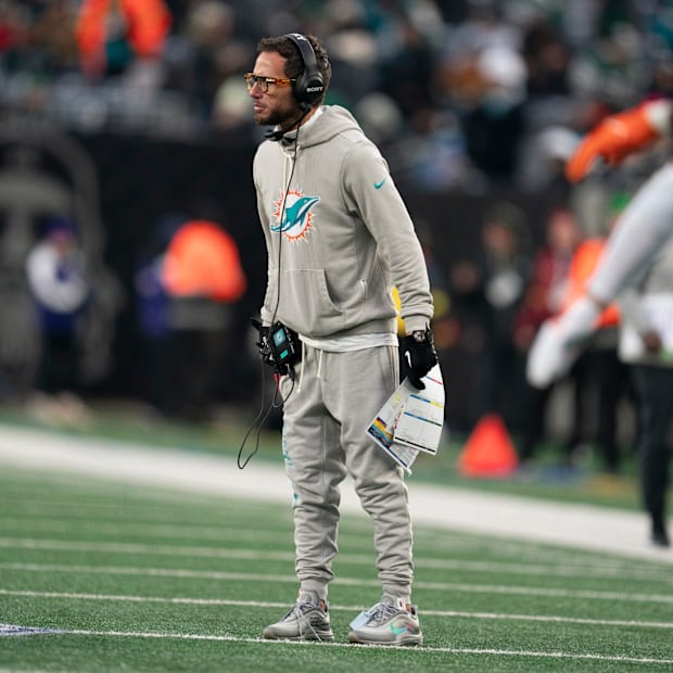 Miami coach Mike McDaniel 