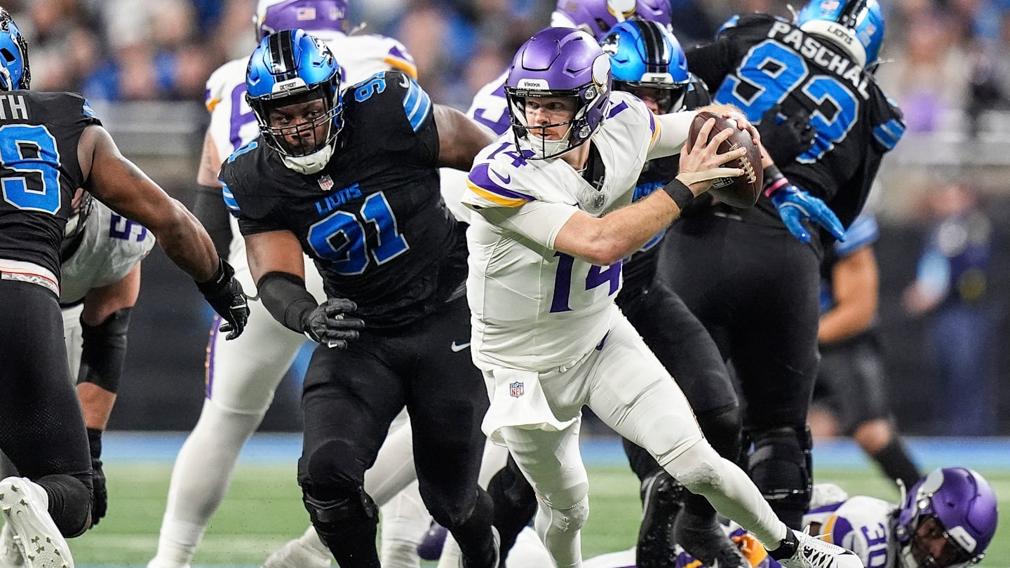 Sam Darnold's great season came crashing down with a stinker in Detroit
