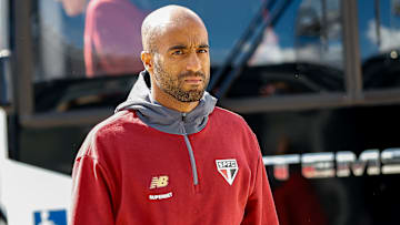 Lucas Moura está fora de combate na estreia do Soberano na Série A