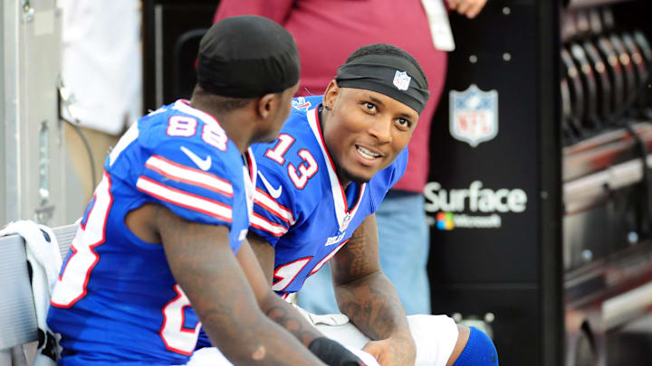 Bills' legend Stevie Johnson gives meaningful advice to Keon Coleman