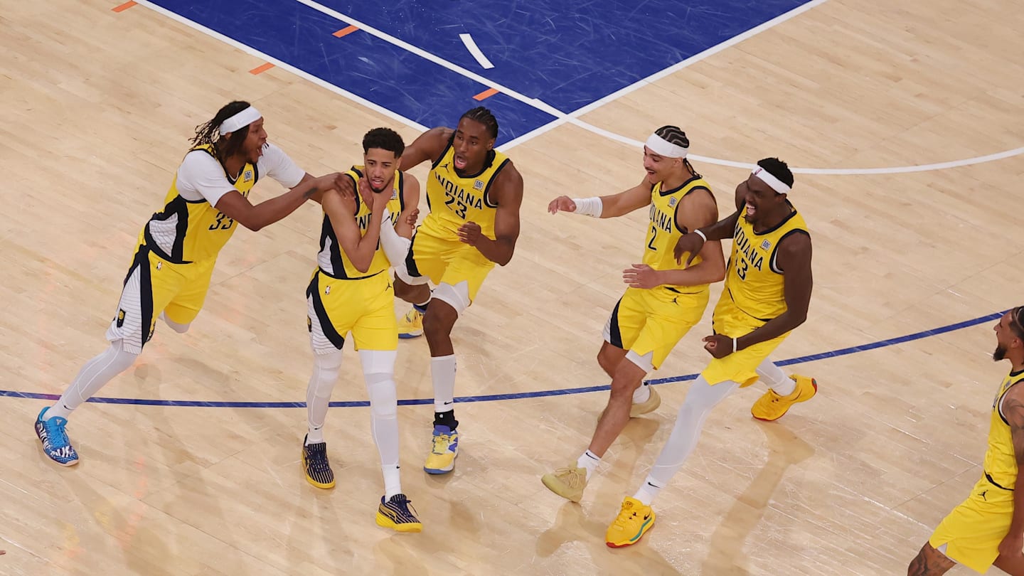 Pacers Edge Knicks 138-135 OT, Haliburton Celebrates Amid Controversy