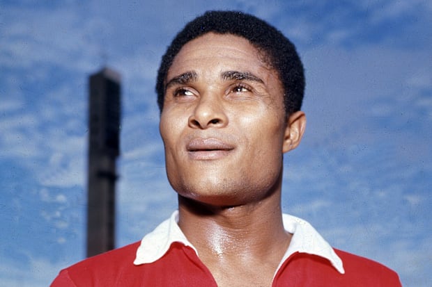 Eusebio was the first black player to win the Ballon d'Or.