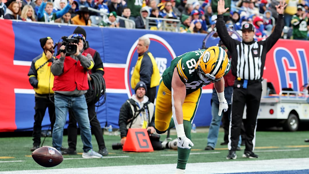 The Green Bay Packers found a weapon in Josh Whyle against the New York Giants in Week 11