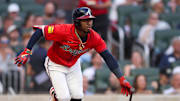 Atlanta Braves second baseman Ozzie Albies 