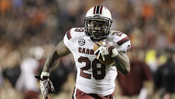 Former South Carolina football running back Mike Davis