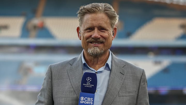 Peter Schmeichel was not impressed by the atmosphere at the Etihad on Wednesday. Peter Schmeichel was not impressed by the atmosphere at the Etihad on Wednesday.