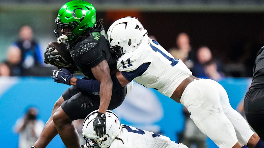 Oregon is a 4.5-point underdog for the rematch against Penn State on September 27, a White Out game at Beaver Stadium