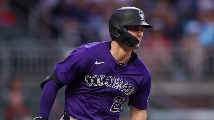 Colorado Rockies outfielder Mickey Moniak