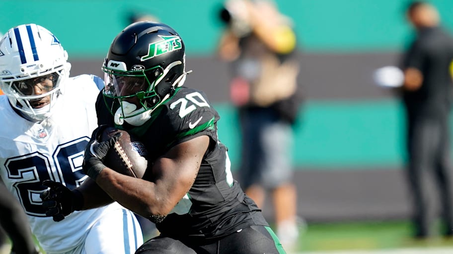 New York Jets running back Breece Hall