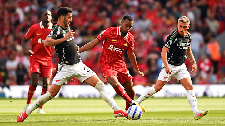 The Gunners fought back at Anfield