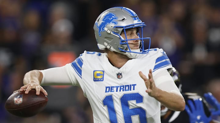 Lions quarterback Jared Goff is completing 78% of his passes and has thrown for seven touchdowns with only one pick through three games.