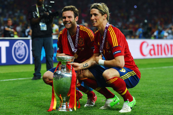 Fernando Torres, Juan Mata