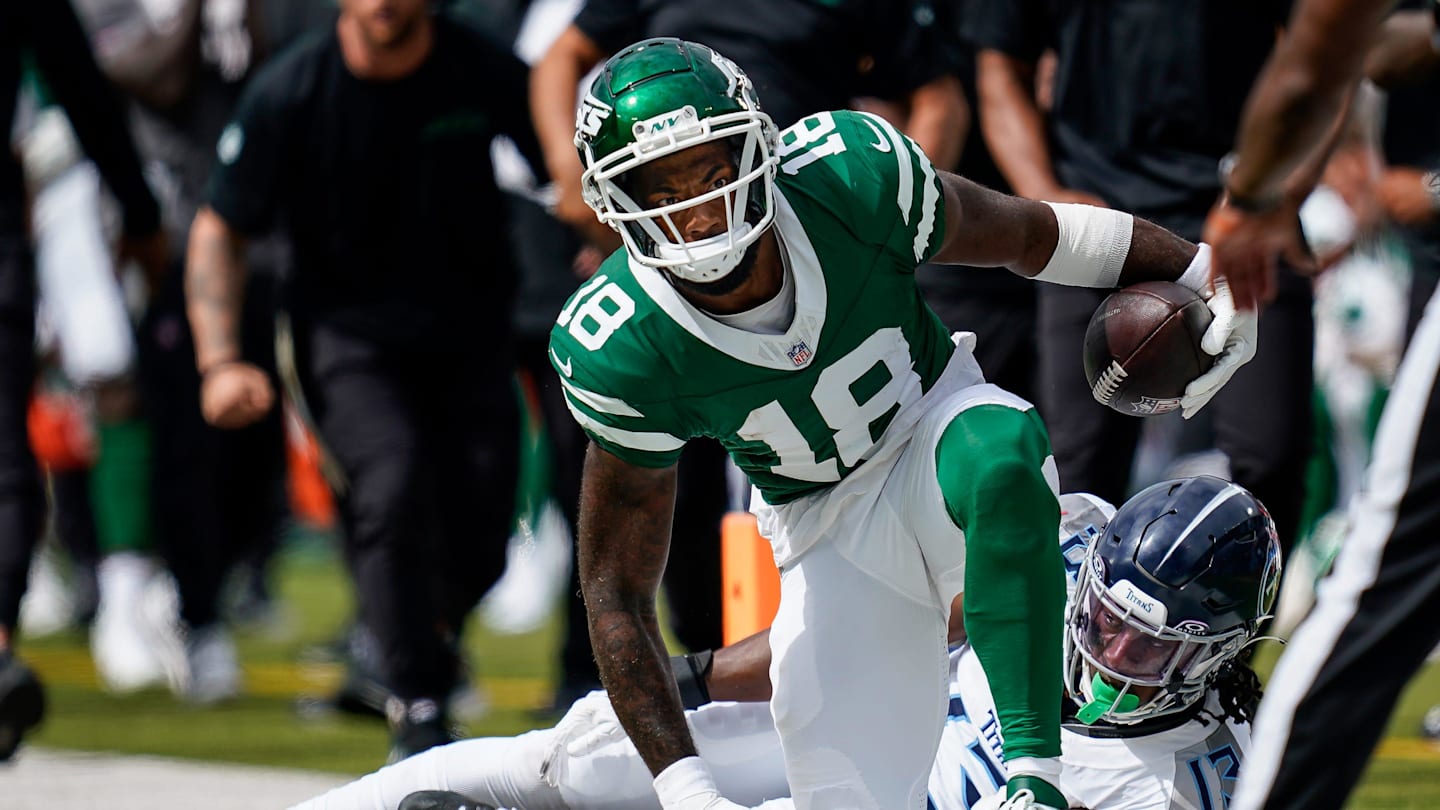 New York Jets Wide Receiver Not Practicing as Trade Rumors Swirl