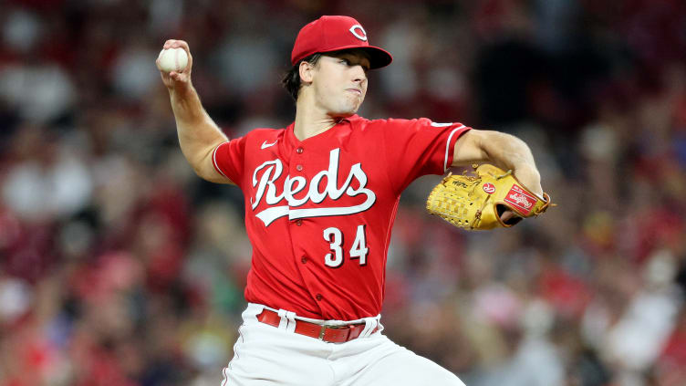 Cincinnati Reds pitcher Connor Phillips