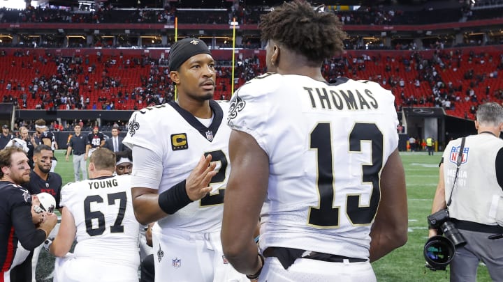 Jameis Winston, Michael Thomas, New Orleans Saints