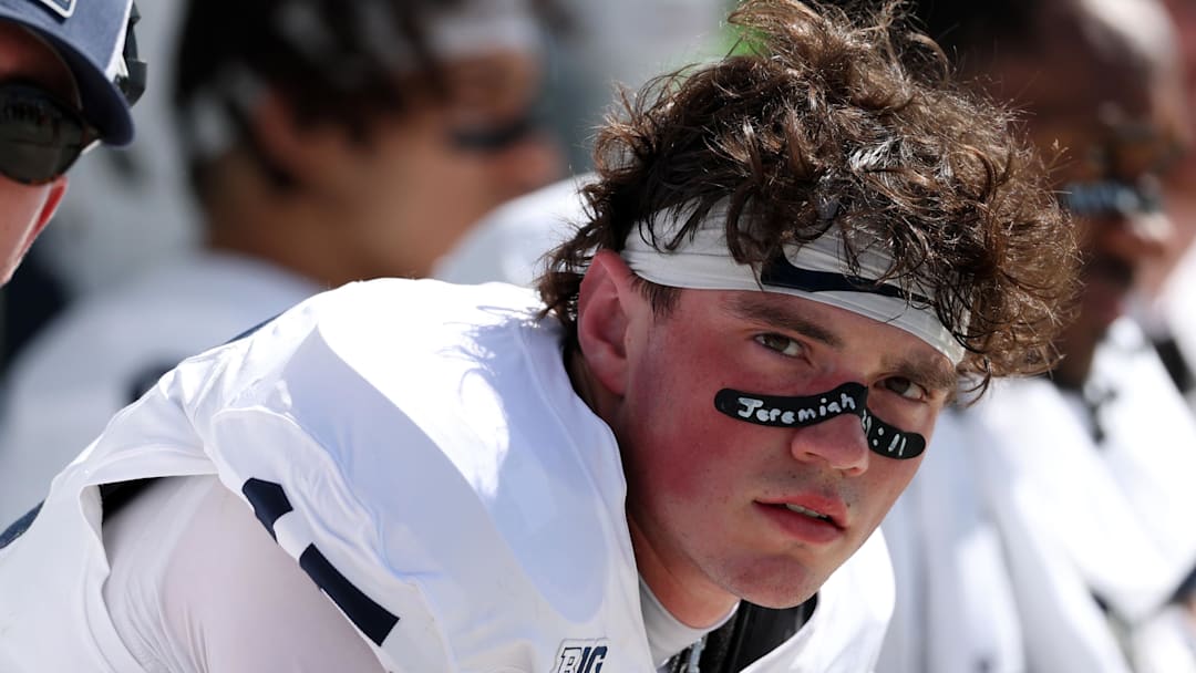 Penn State Nittany Lions quarterback Drew Allar