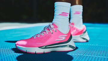 Rickea Jackson debuted the Skechers SKX Full-Court Press.