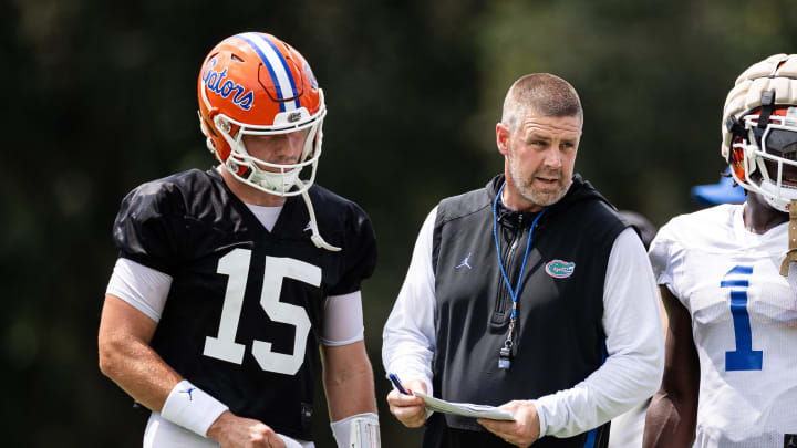 Florida Gators head coach Billy Napier and quarterback Graham Mertz will be in direct communication pre-snap during games for the first time.