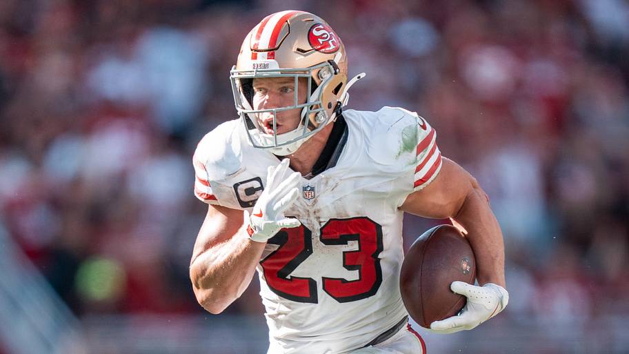 Christian McCaffrey, 49ers, NFL. 