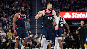 James Harden, Ivica Zubac 