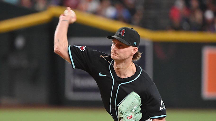 The Brewers are acquiring two pitchers, including former All-Star Shelby Miller, from the Diamondbacks. | Matt Kartozian-Imagn Images