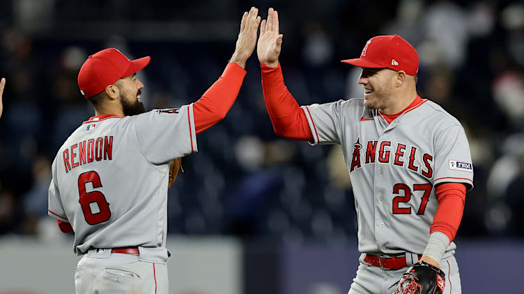 Los Angeles Angels Mike Trout, Anthony Rendon